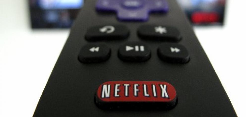Netflix遥控器。照片:路透社 Netflix remote control. Photo: Reuters