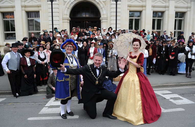 Great Victorian Photo, without the photobomber shown in our front-page photo on Saturday. PHOTO:...