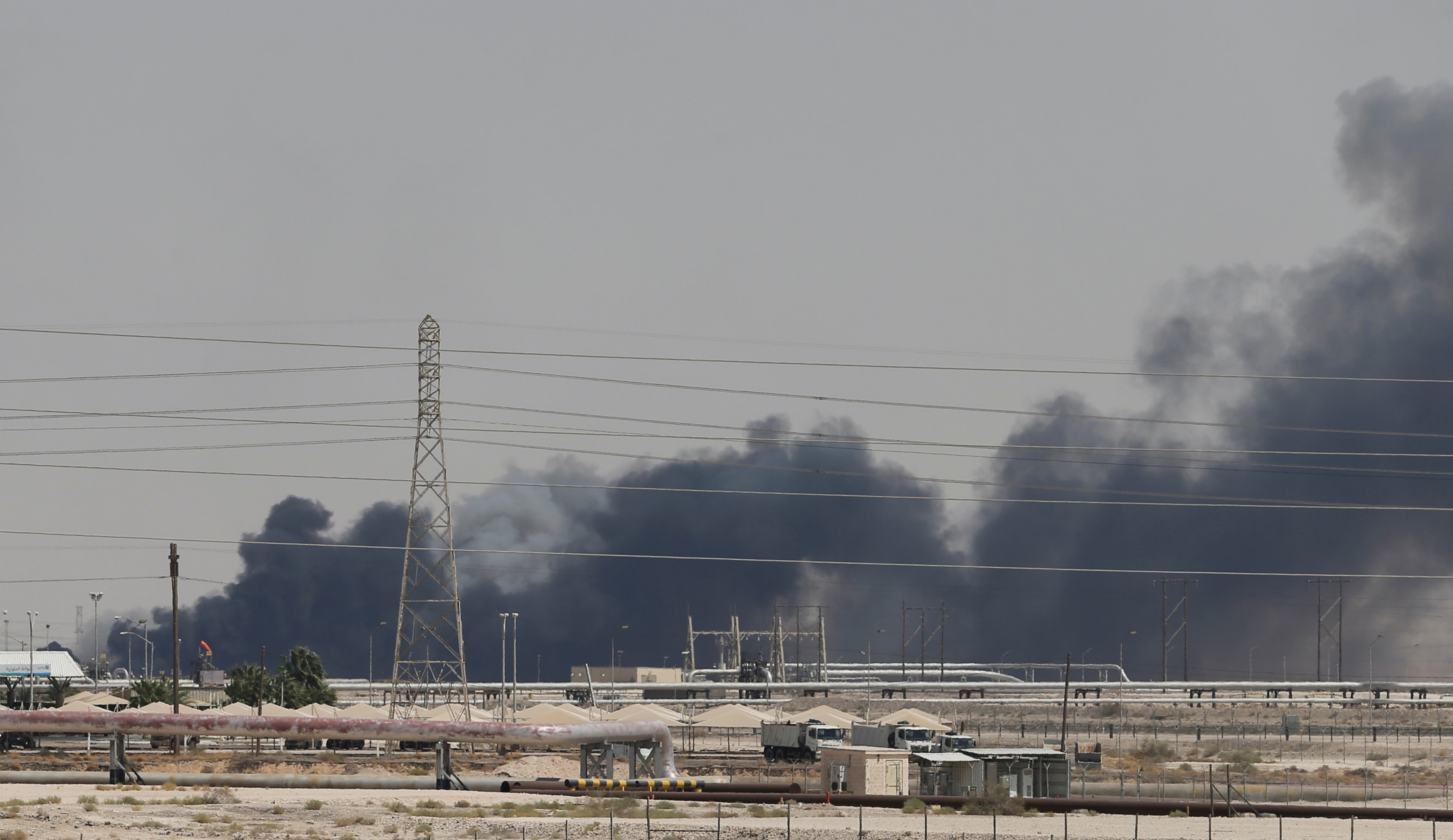 The Aramco facility in Abqaiq was targeted.  The oil processing plant handles crude from the...