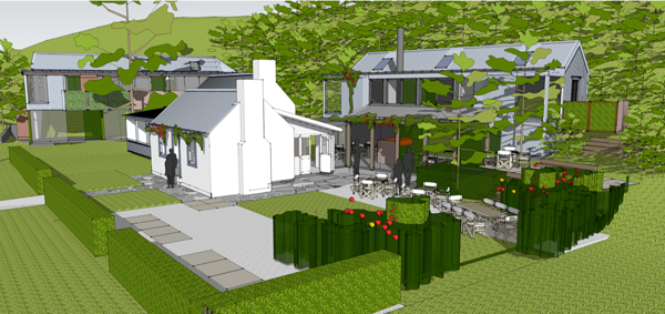 A digital drawing of the planned development. Image: supplied