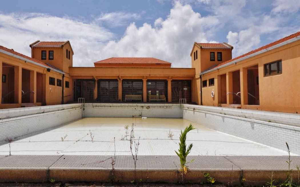 The Blue Baths in Rotorua. Photo: Mead Norton/Rotorua Daily Post via LDR