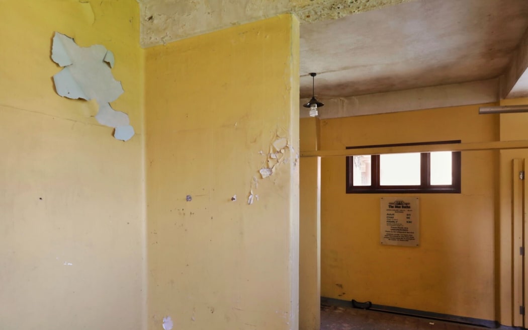 An interior section of the Blue Baths. Photo: Mead Norton/Rotorua Daily Post via LDR