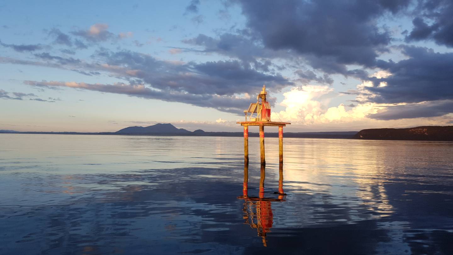 Lake Taupo's Horomatangi Reef. Photo: Richard Hine