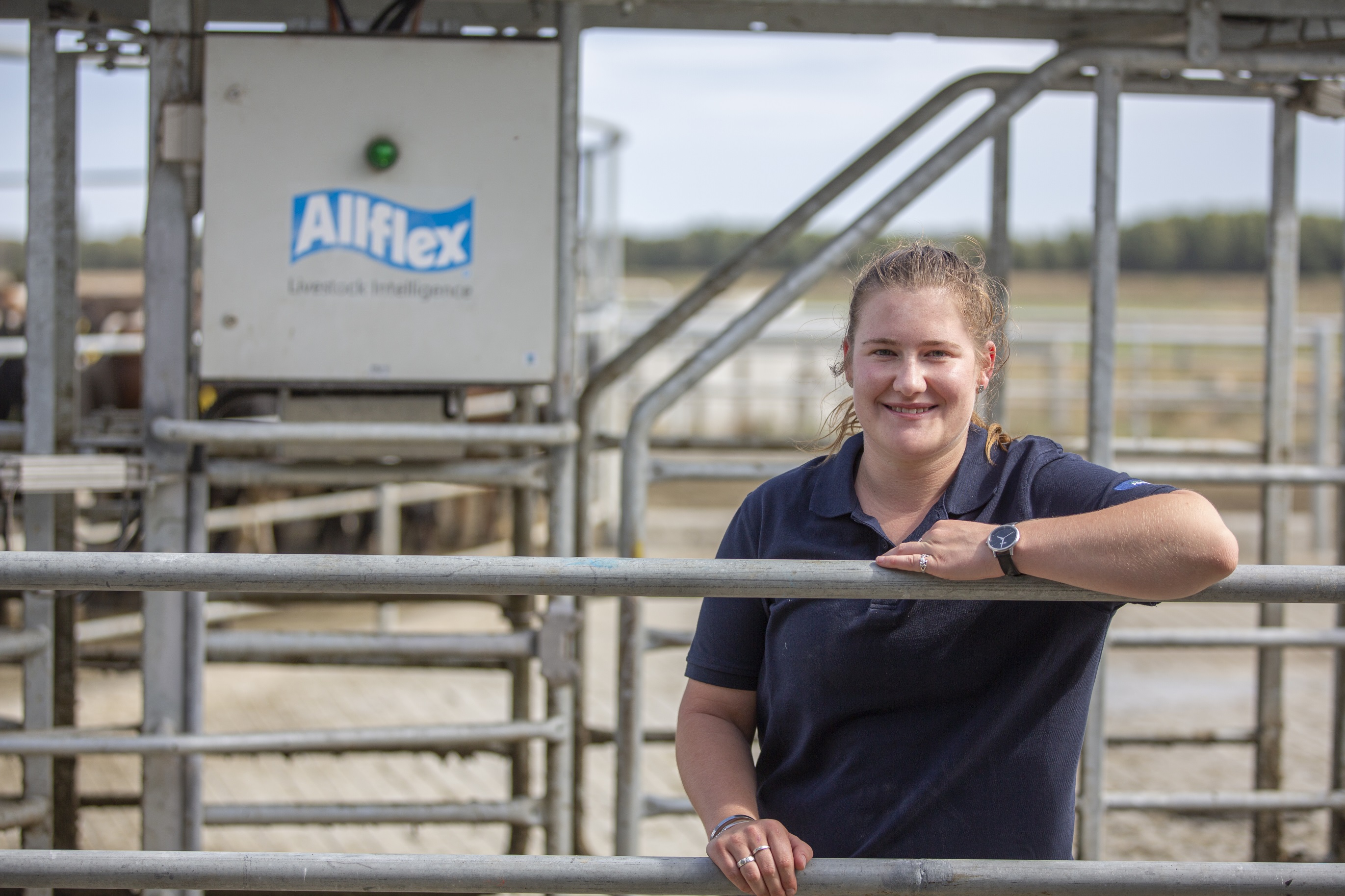 Courtney Churstain, Farm Technical Support, Raikaia Island (photo supplied)