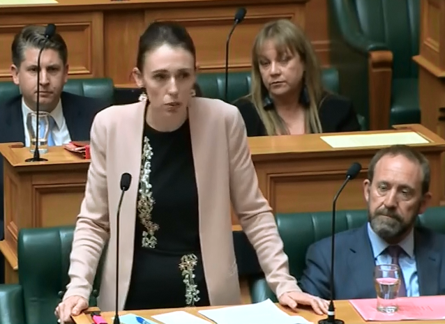 Jacinda Ardern told the House the time was right to debate the issue with dignity, with women's...