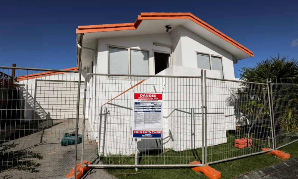 Close to 50 homes in an Auckland suburb are being compulsorily bought to make way for new flood...