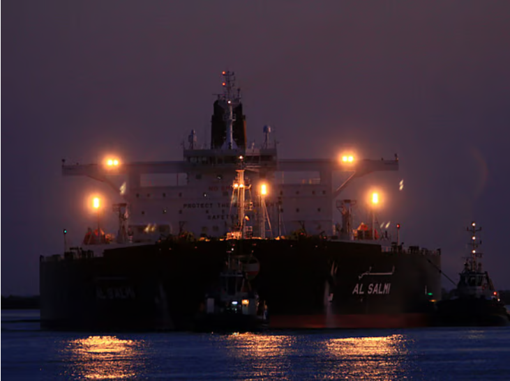 The Kuwaiti crude oil tanker Al Salmi. Photo: Maritime Optima (file) 