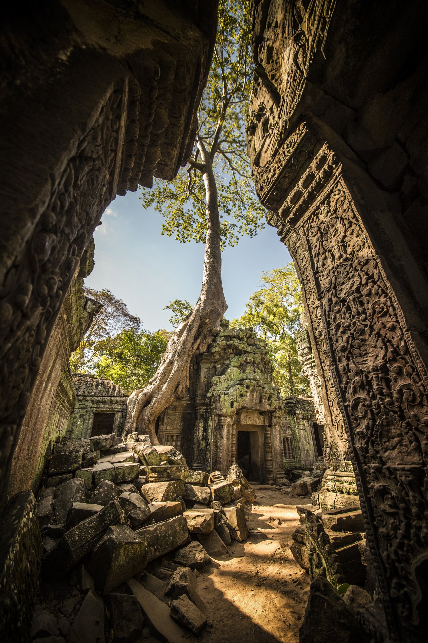 Ruins of ancient Angkor Wat in Cambodia. Photo: Getty Images 