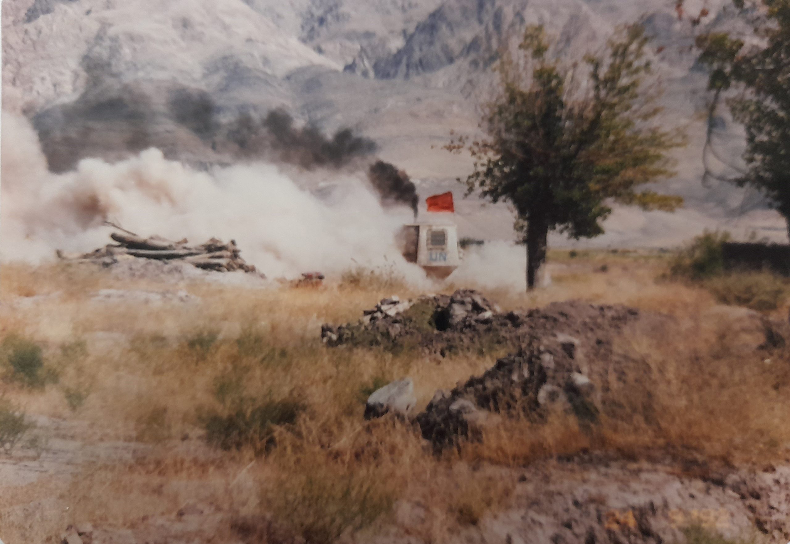 A machine used to dig up mines left by the Soviet Union in Afghanistan. PHOTO: SUPPLIED