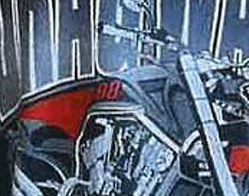 The shirt Benson Jefferey was wearing featured the number 88 (centre of image) in very small print.