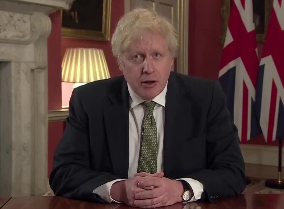 Prime Minister Boris Johnson: "It's clear that we need to do more together to bring this new...