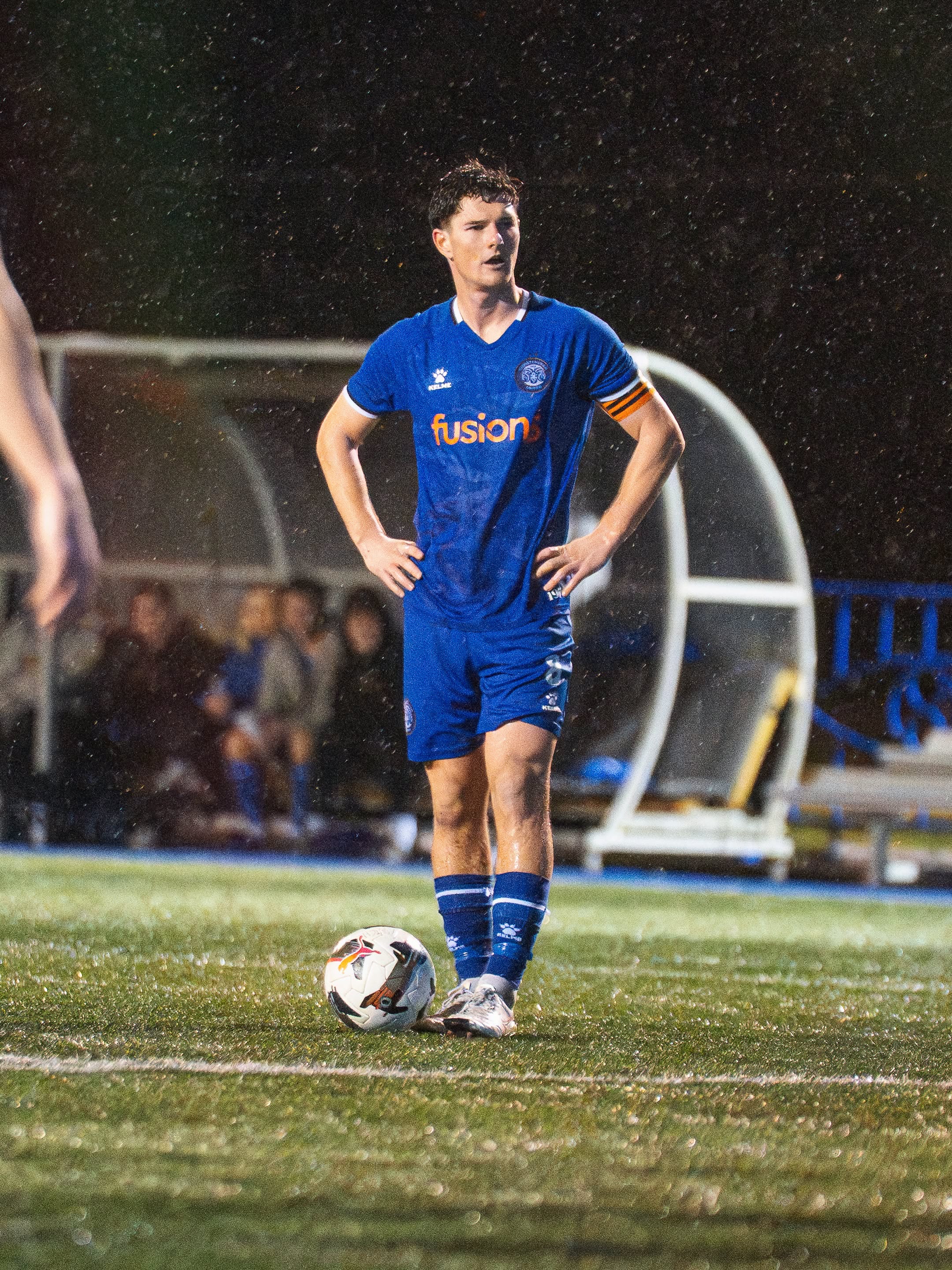 Christchurch United captain Charlie Beale played his first game on Saturday since the end of...