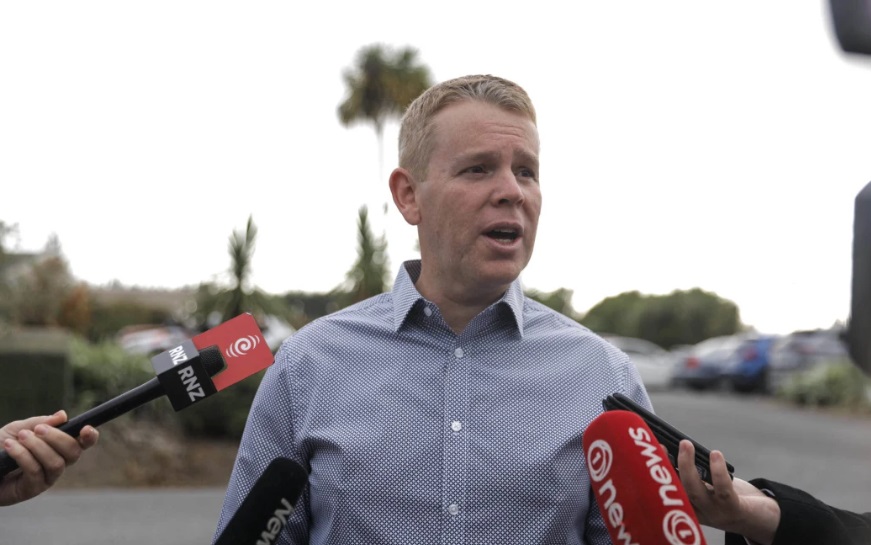 Labour leader Chris Hipkins. Photo: RNZ Labour leader Chris Hipkins. Photo: RNZ