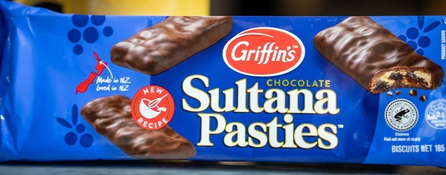 A packet of sultana pasties biscuits. PHOTO: SUPPLIED