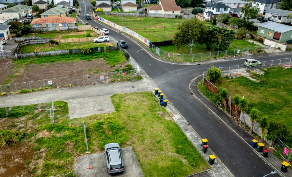 Clover Drive in Rānui. Photo: RNZ 