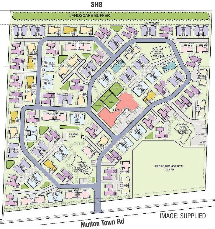 The proposed retirement village in Clyde.