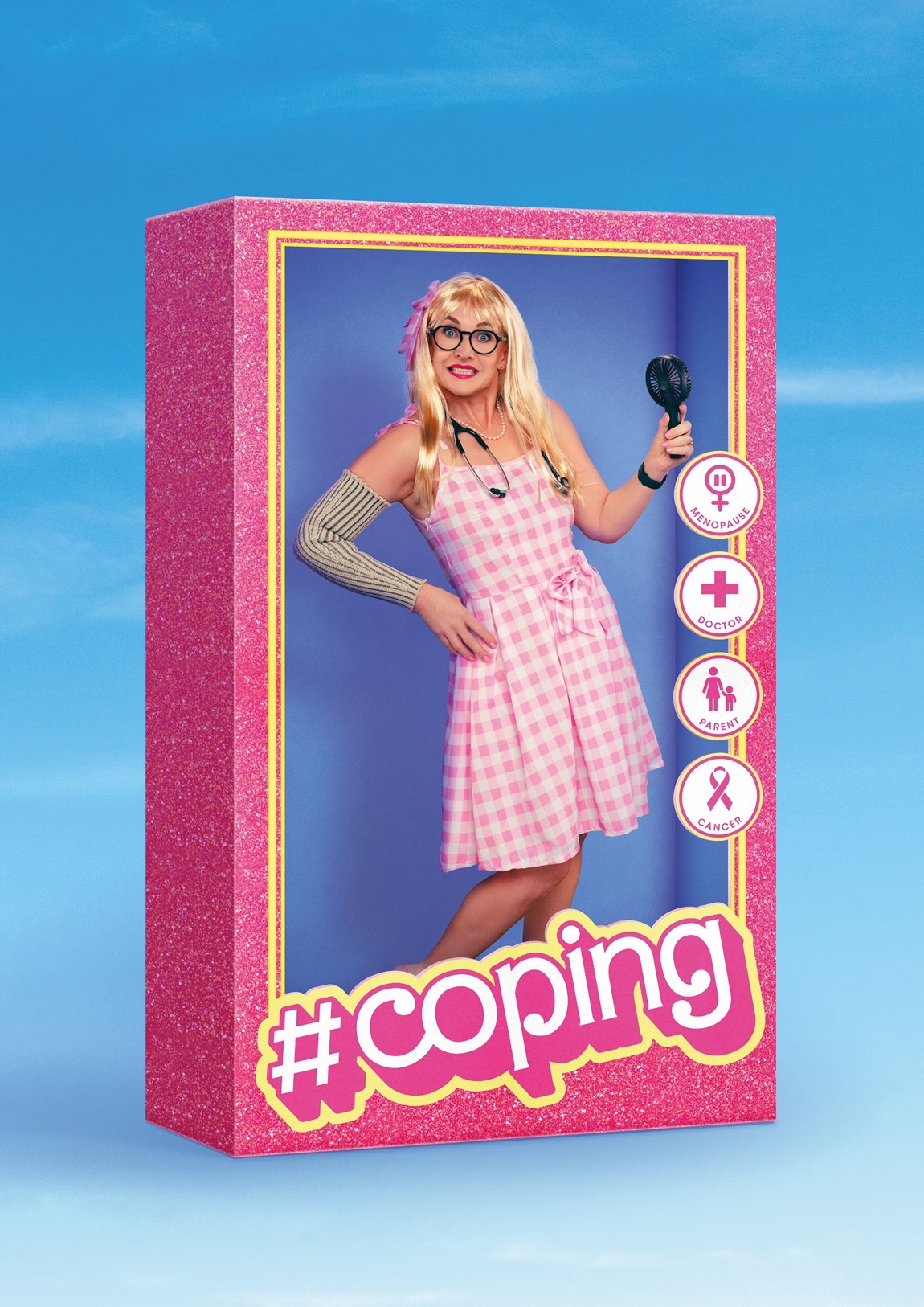 Jo Prendergast’s Fringe show mixes life hacks and Barbie jokes. Photo: supplied