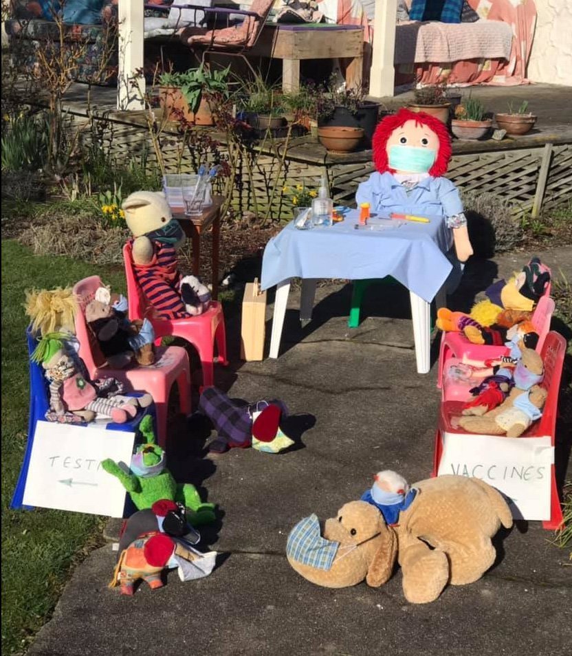 The toys of Mosgiel woman Jo Douglas have re-emerged during lockdown and have so far attended a ‘...