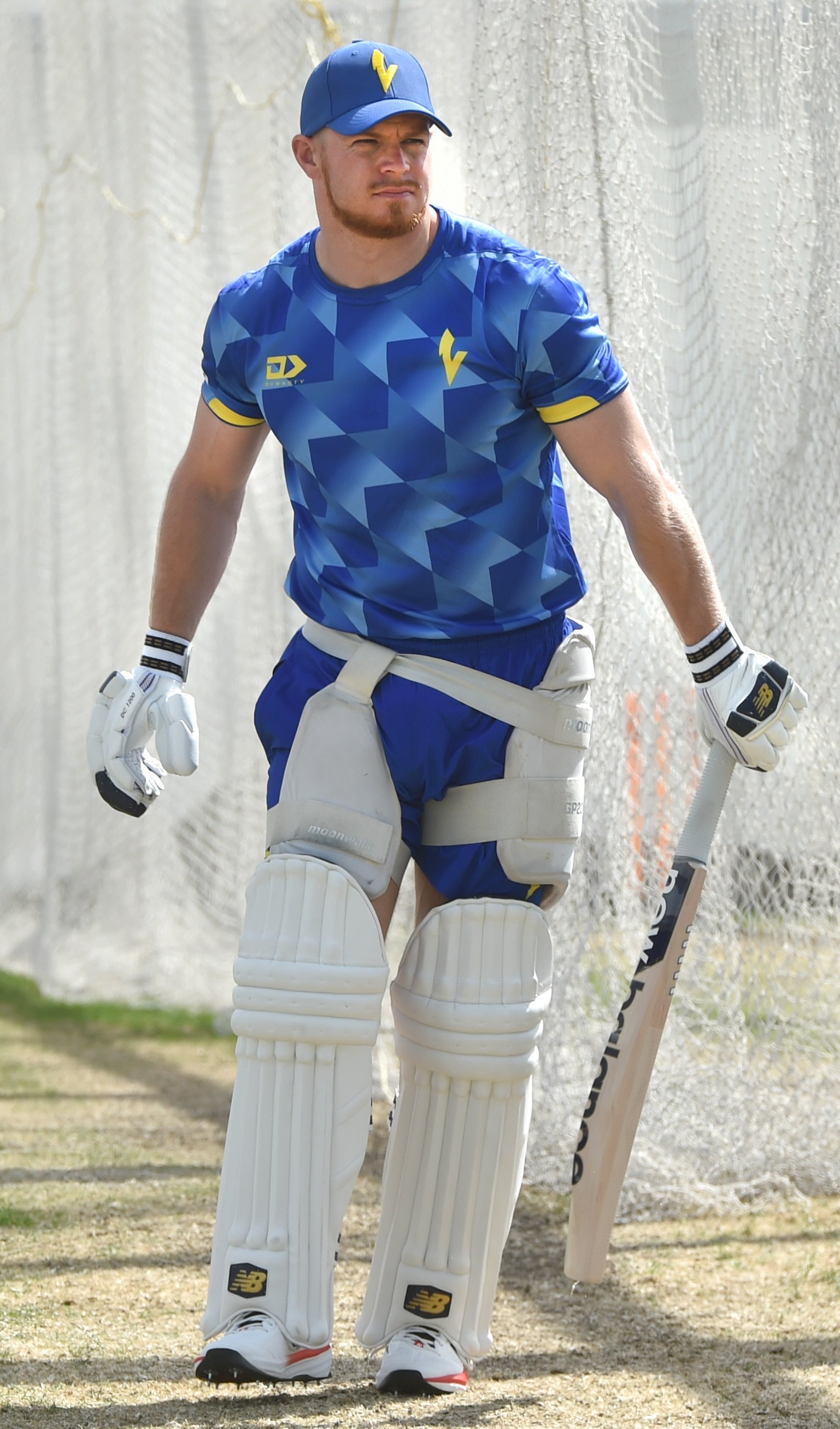 Glenn Phillips in the nets recently. PHOTO: GREGOR RICHARDSON