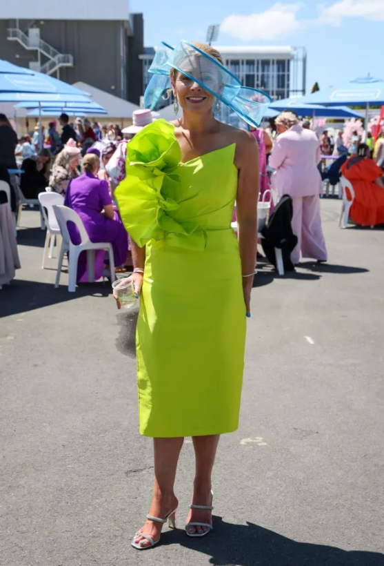 Megan Byrant drove up yesterday after work from Havelock. It was her first time at the races, and...