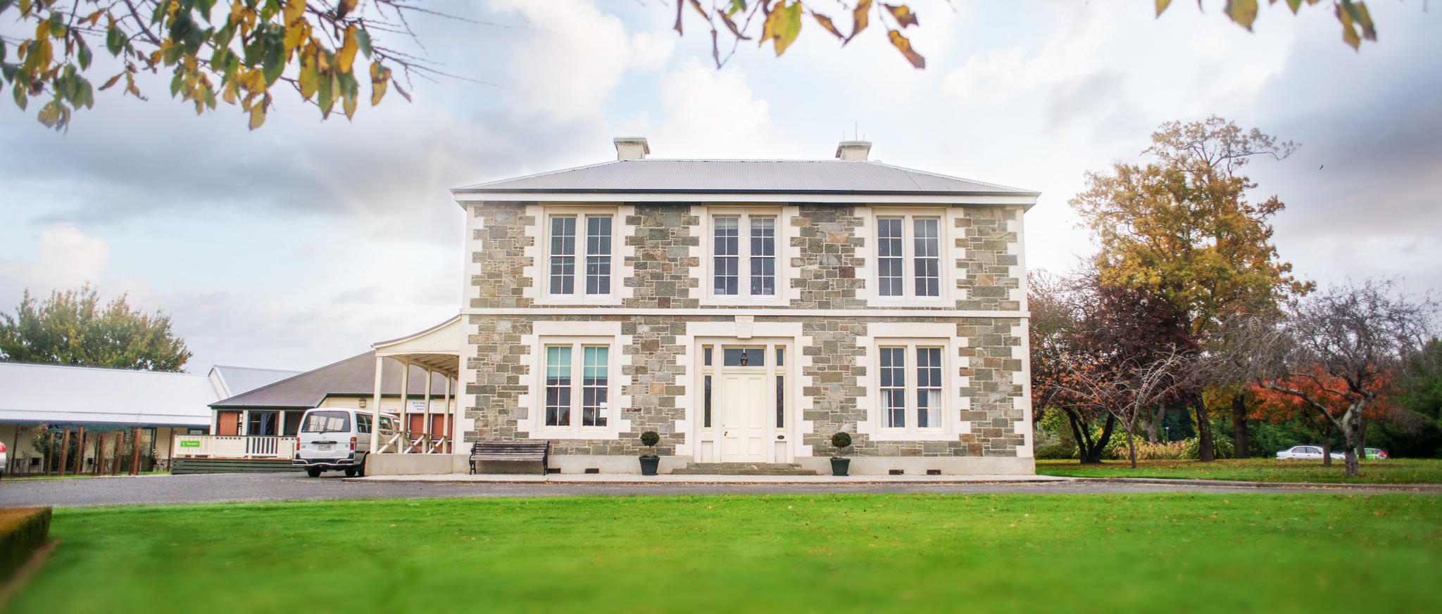 A historic homestead provides an unexpected entrance to the facilities that lie within Telford’s...