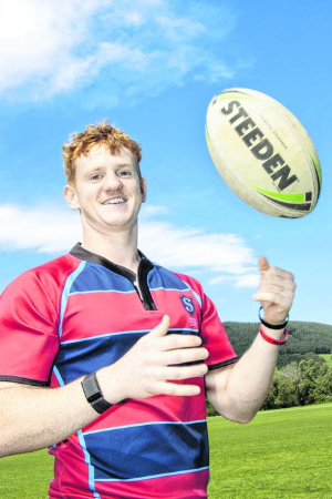 Rene Frame was playing first XV rugby for Selwyn Schools while juggling his club rugby league...