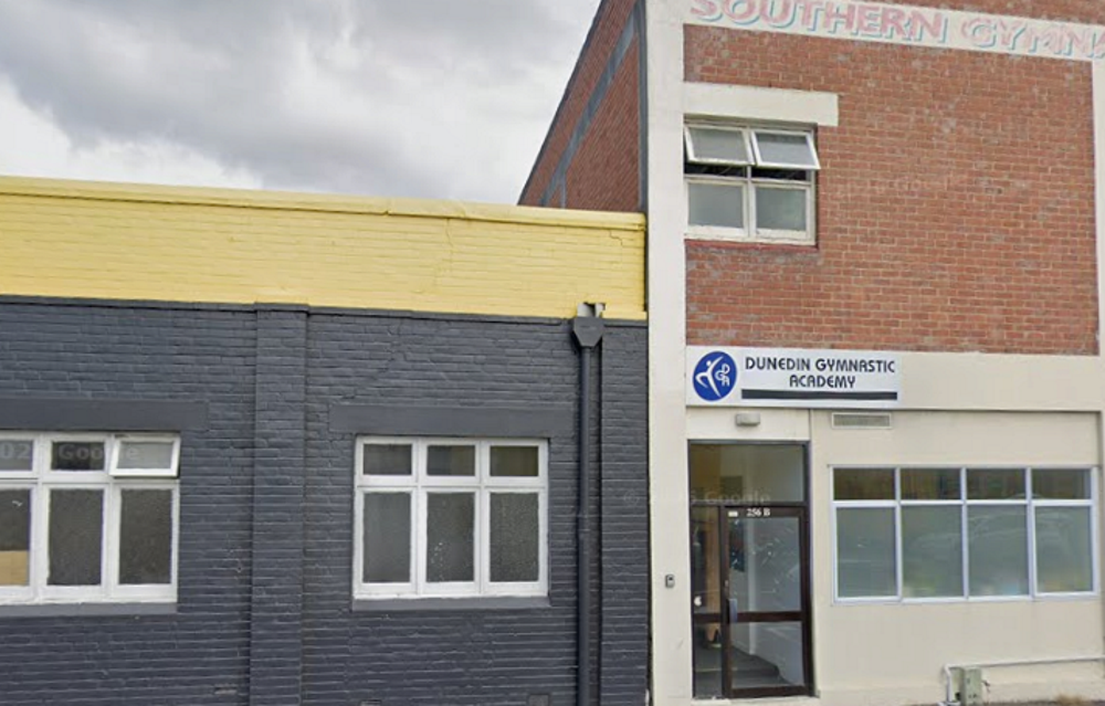 Dunedin Gymnastic Academy in Vogel St. Photo: GoogleMaps