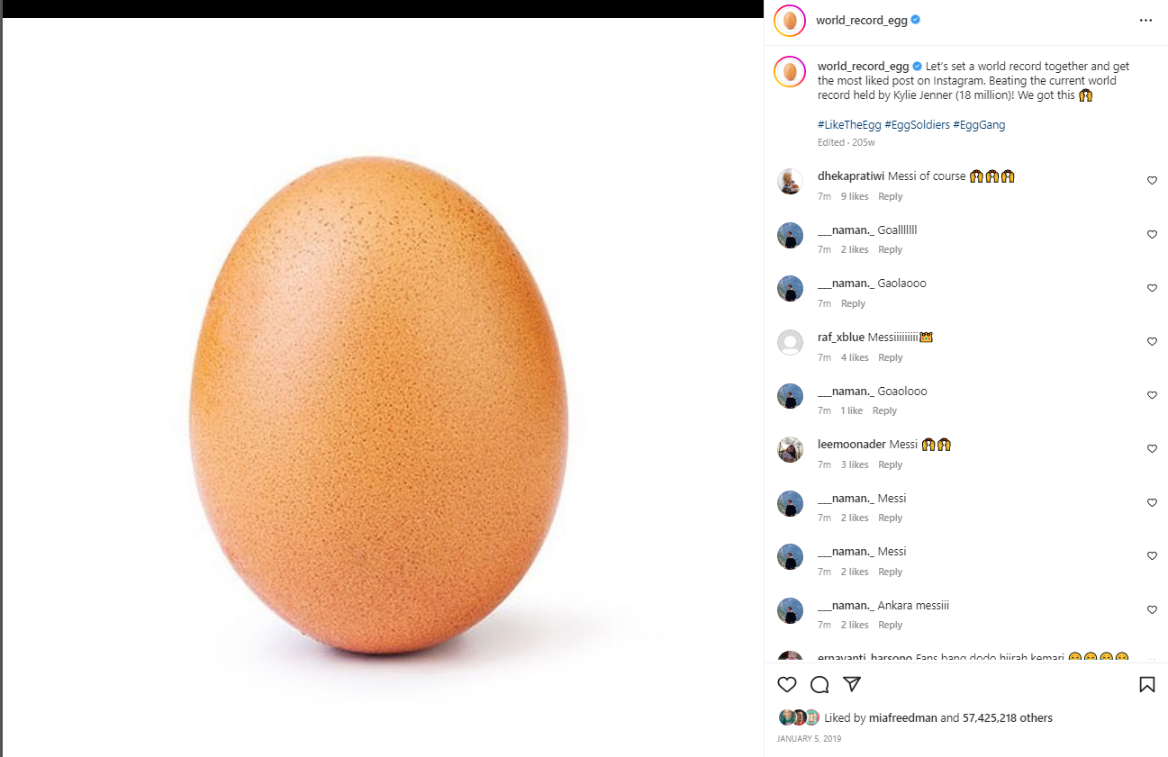 Image: Instagram/Egg Gang 