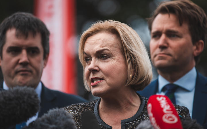 National Party leader Judith Collins. Photo: RNZ / Samuel Rillstone