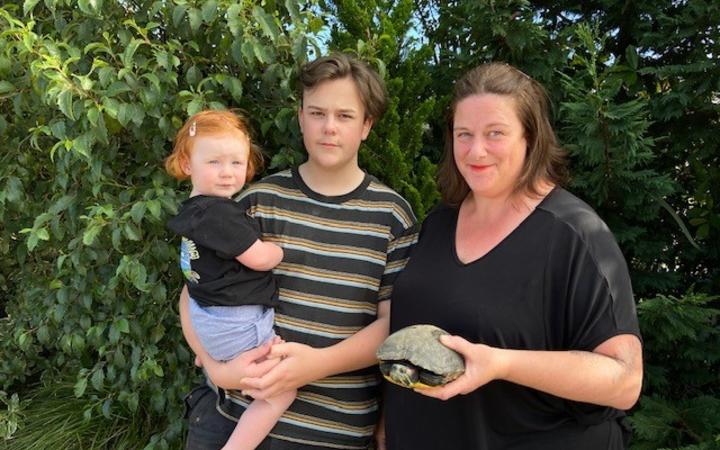 Murtle was reunited with her family after seven years. Photo: RNZ 