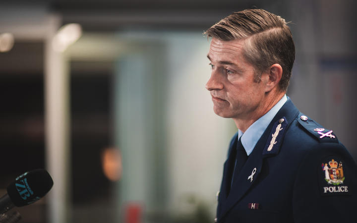 Police Commissioner Andrew Coster. Photo: RNZ
