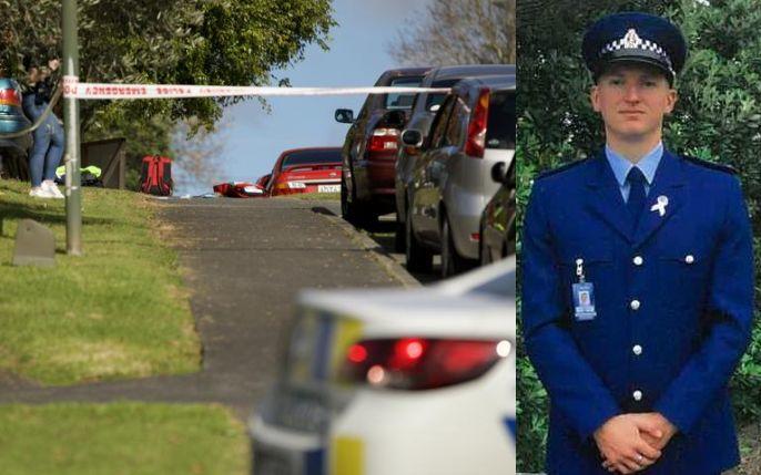 Police officer Matthew Hunt was killed during a routine car stop on Reynella Dr in West Auckland....