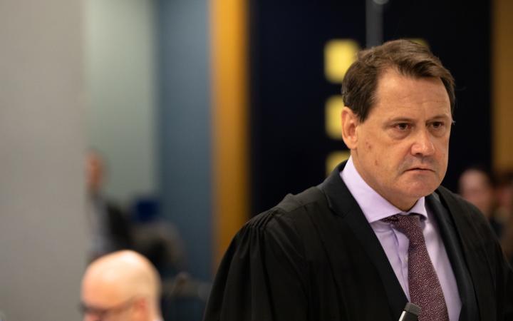 Crown Solicitor for Auckland Brian Dickey has led the prosecution's case Photo: RNZ 