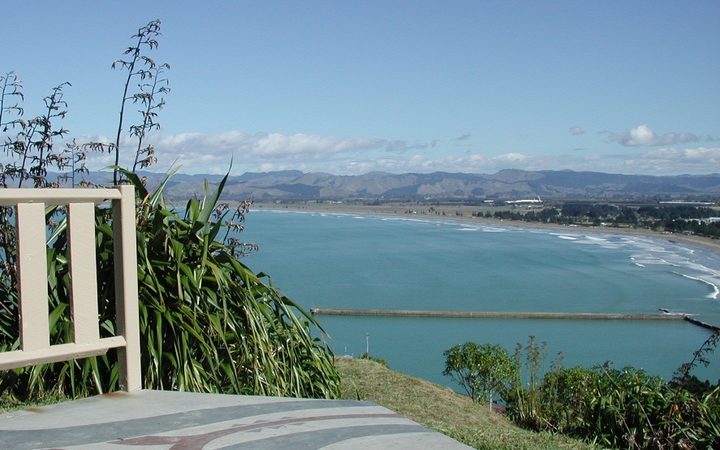 A view over Poverty Bay, or Tūranganui-a-Kiwa, from Kaiti Hill lookout in Gisborne. Photo:...
