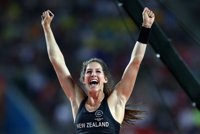 Eliza McCartney cleared 4.94m in Germany. Photo: Getty Images 