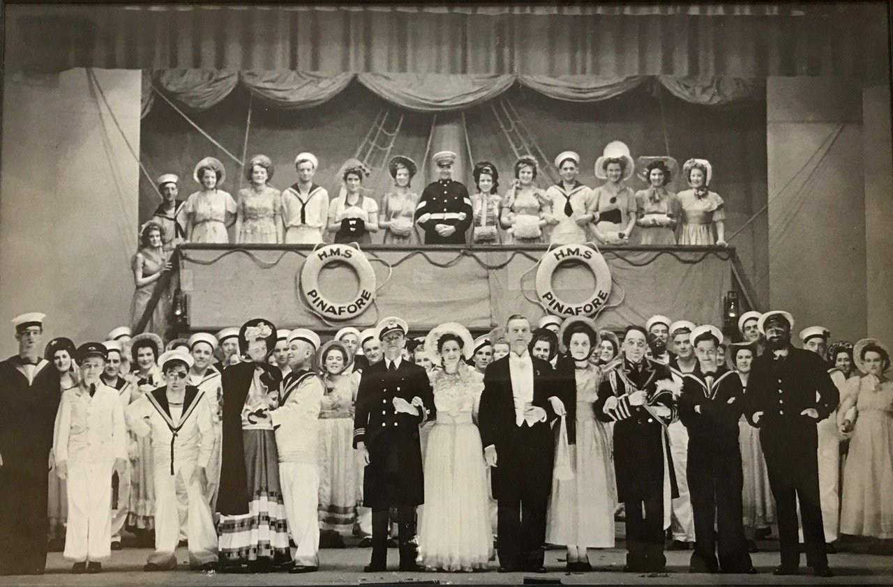 HMS Pinafore, Christchurch Armed Forces Operatic Society, 1944.