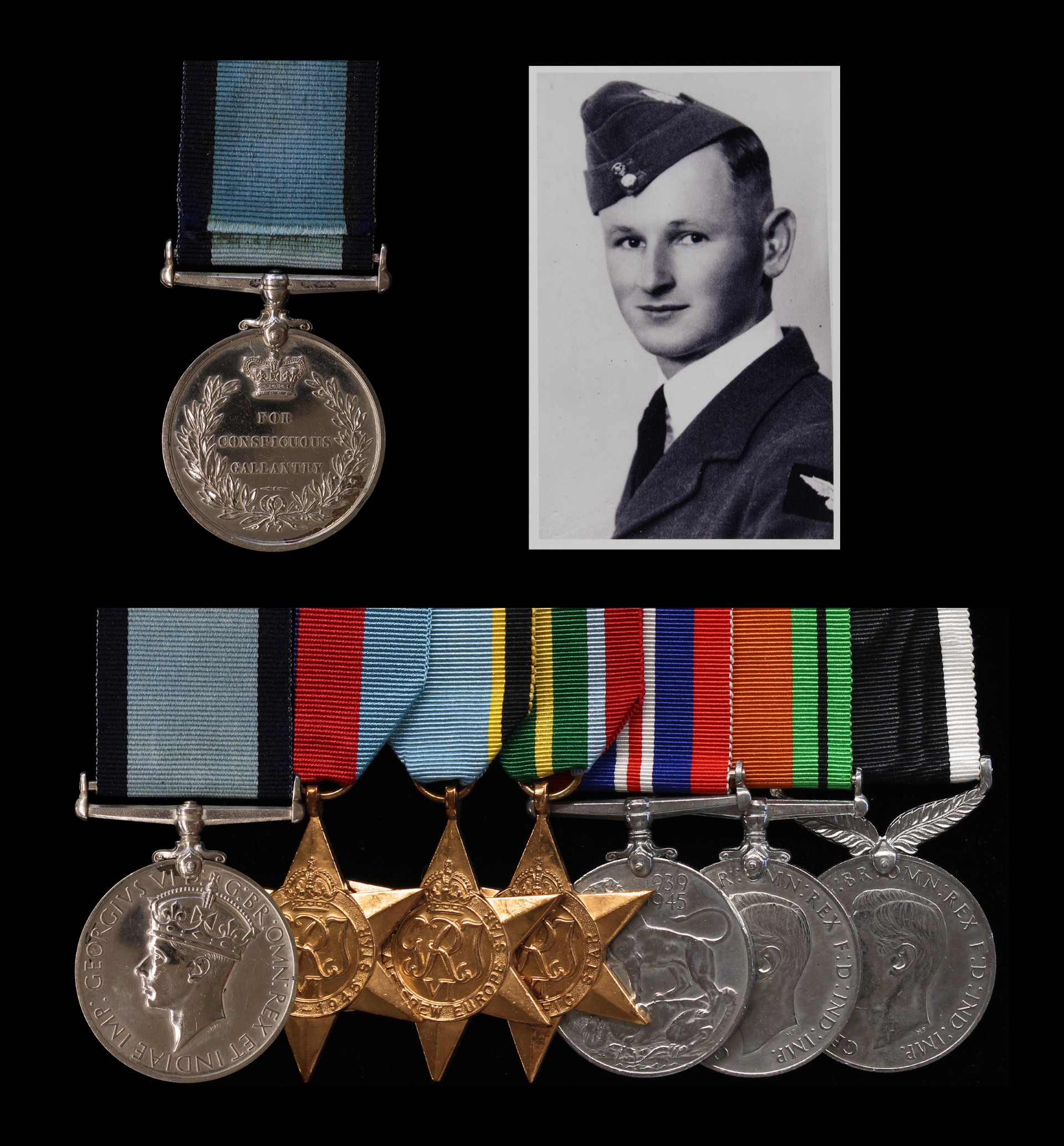 Leslie Wallace's Conspicuous Gallantry Medal. Photo: Mowbray Collectables 