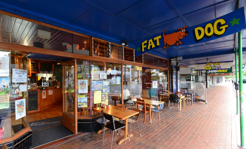 The Fat Dog cafe in Arawa St. Photo: Facebook