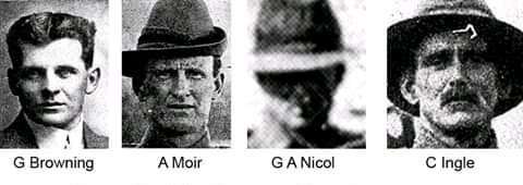 Dunedin City Corporation Tramways staff who died in military service during World War 1, from...