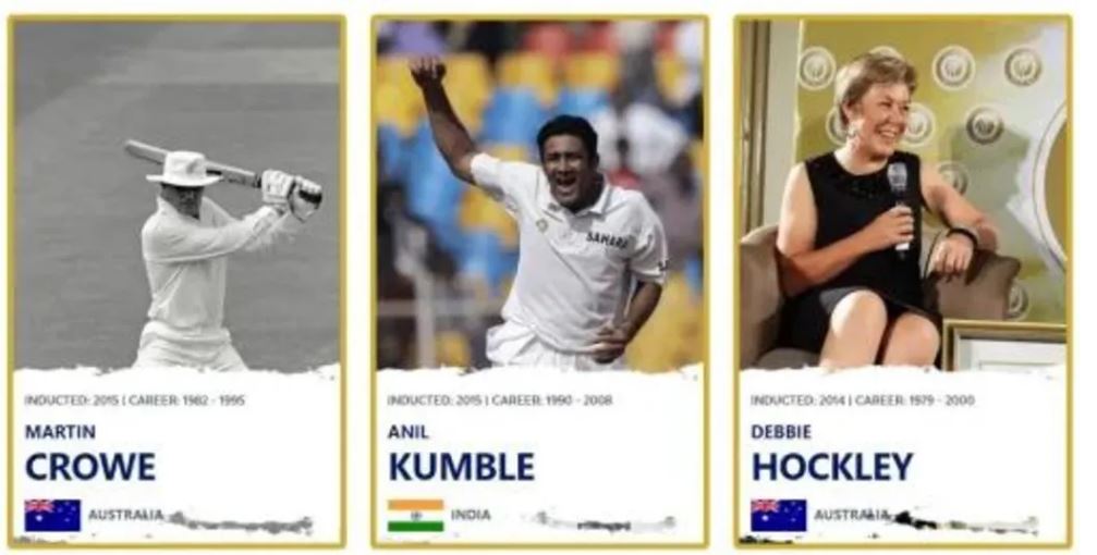 The ICC Hall of Fame suggests Martin Crowe and Debbie Hockley are 'Australian' cricketers. Photo:...
