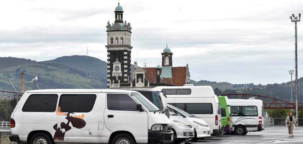 The Thomas Burns freedom camp site was opened in November last year. Photo: Peter McIntosh 