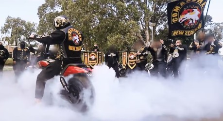 Comancheros gang member Lucane Michael Bolstad was sentenced to eight years and eight months'...