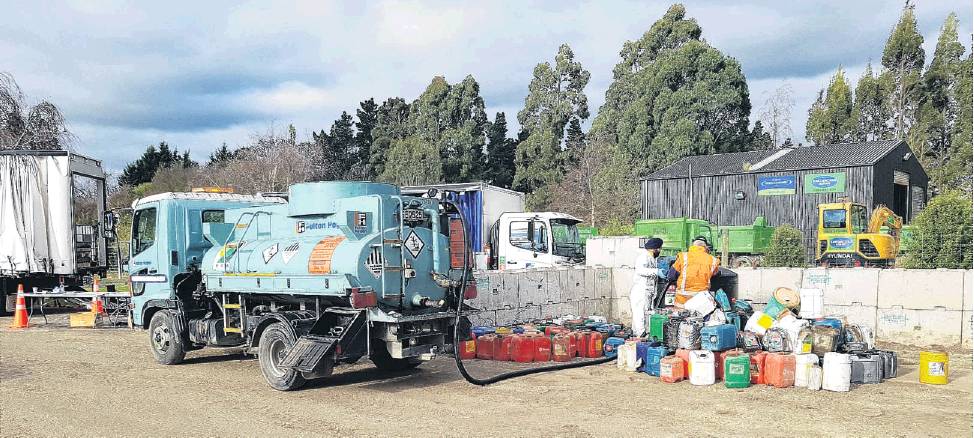 Pilot programme... Agrecovery is holdings a one­stop waste management shop in Winton on September...