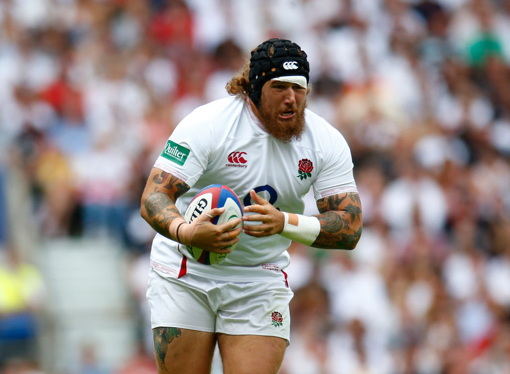 Harry Williams, one of England's big men. Photo: Getty