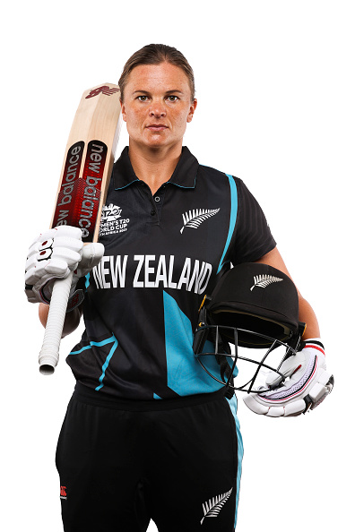 Suzie Bates poses for her official portrait before the ICC Women's T20 World Cup South Africa...