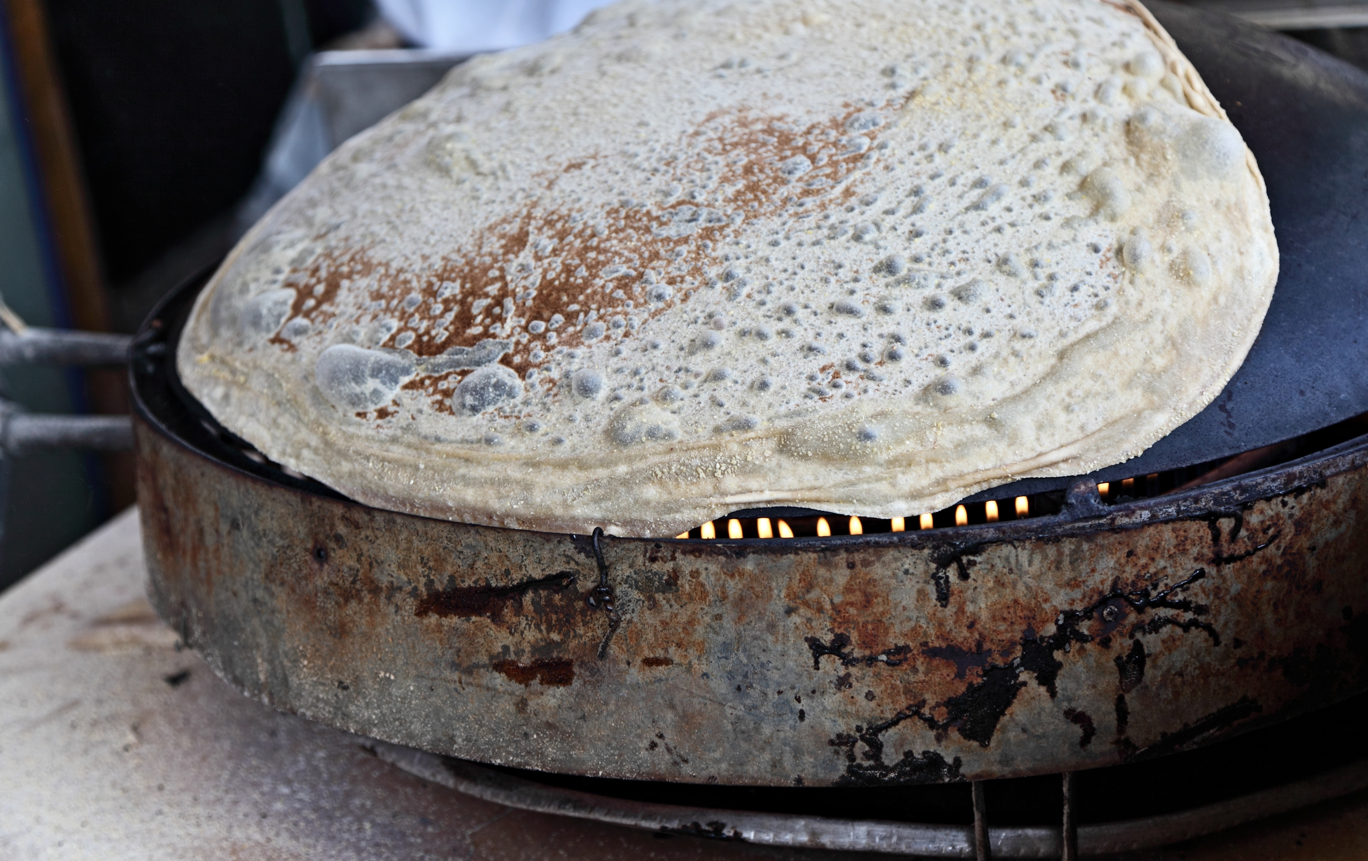 Traditional Lebanese bread. Photo: Getty Images 