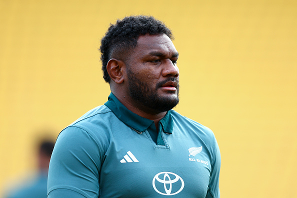 Timoci Tavatavanawai at an All Blacks training session. Photo: Getty Images 