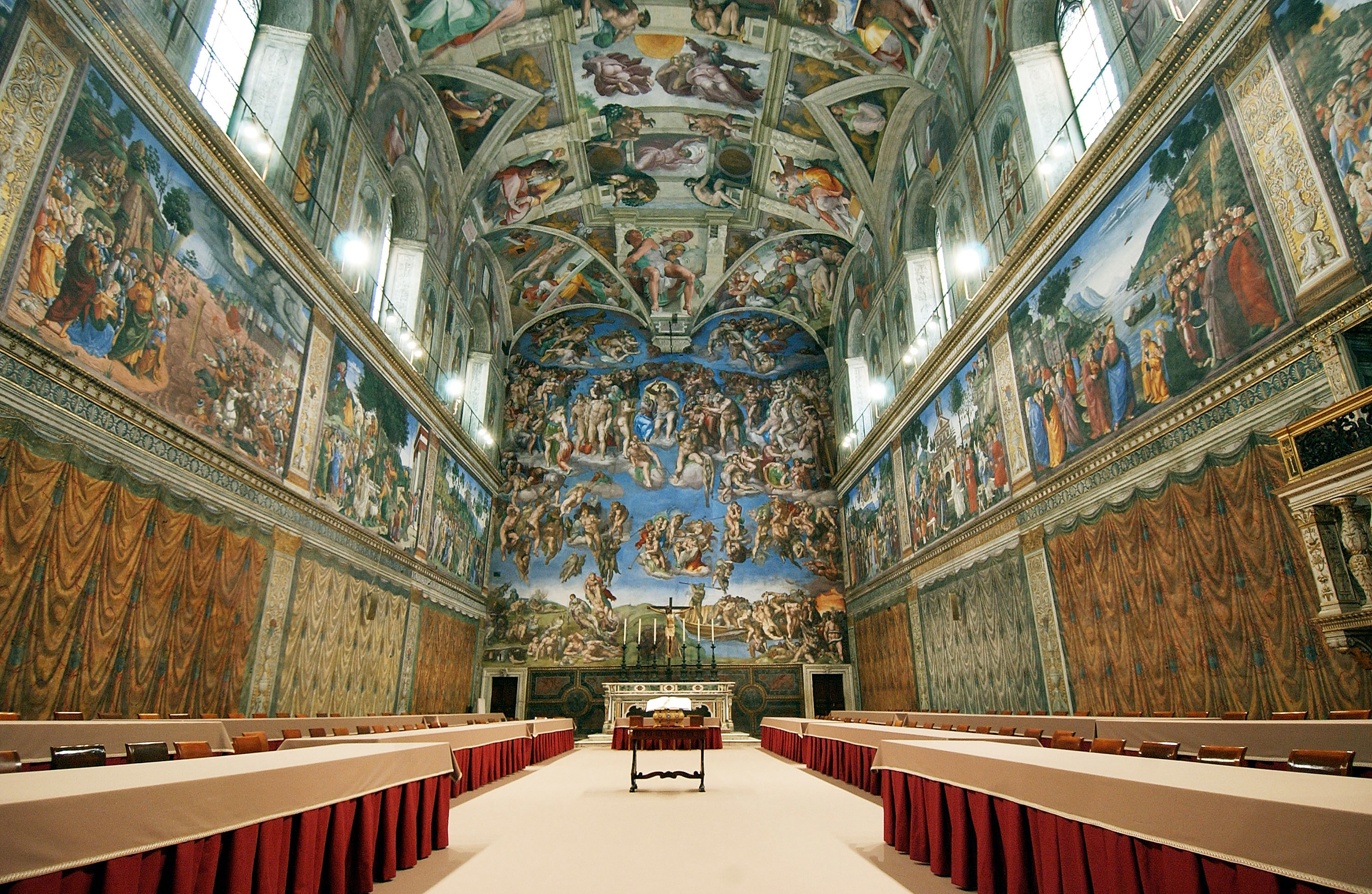 The day after taking in an Andy Warhol exhibition, it was on to Michaelangelo’s Sistine Chapel...