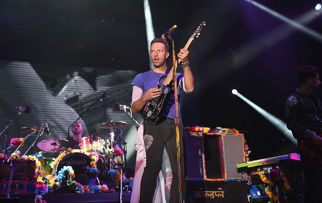 Coldplay's Chris Martin. Photo: Getty