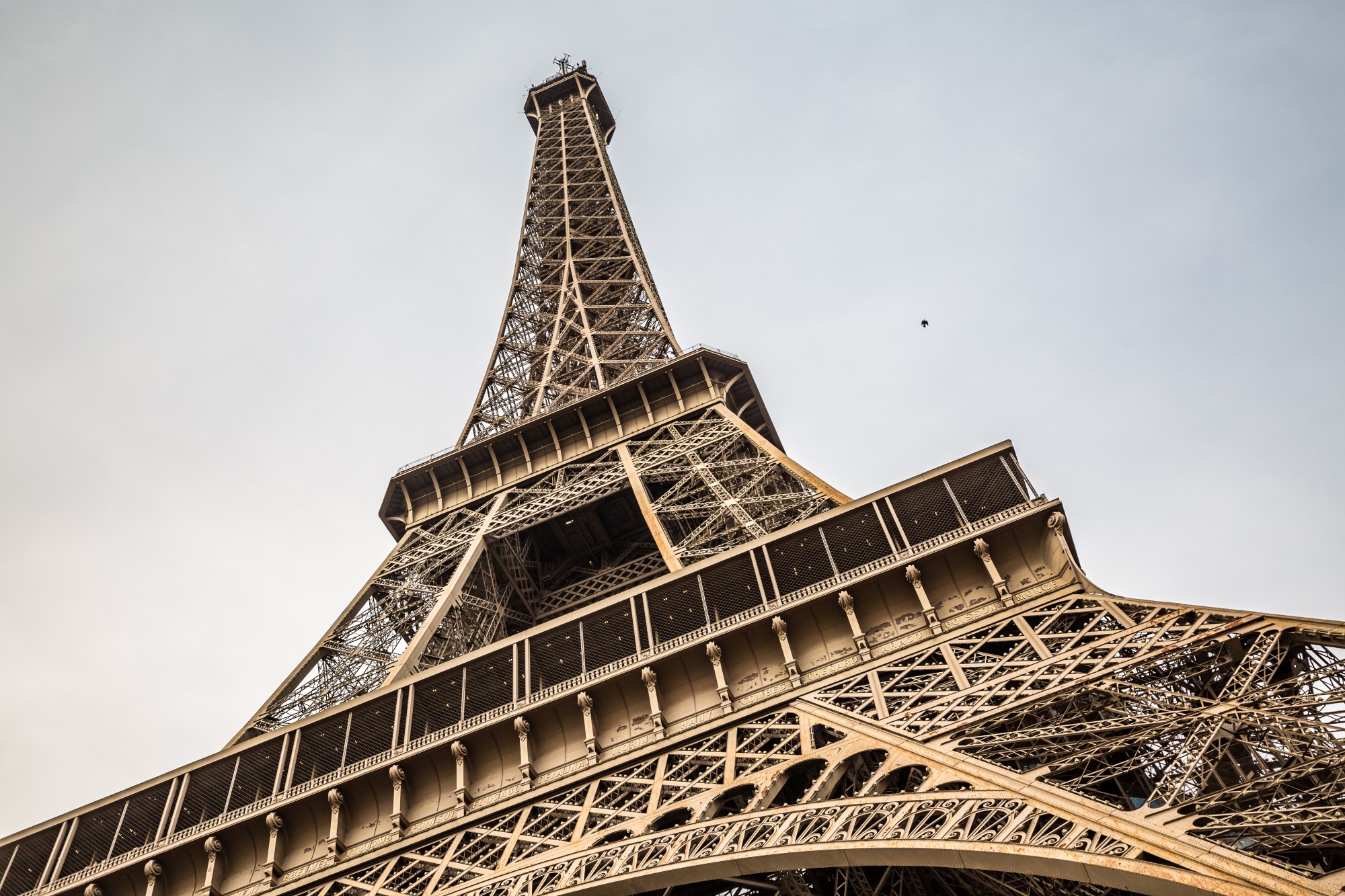 Athletes raced up 1665 steps of France's famous tower. Photo: Getty Images